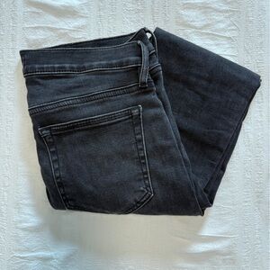LOFT Faded Black Denim Jeans